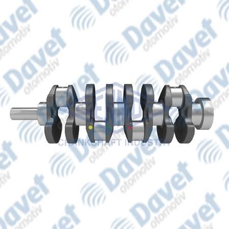 GENMOT GM1442 Krank Mili Hyundai Starex 2.5 Crdi  03- H100 Kamyonet 09- Sorento 03- H350 Minibus 15- 140hp D4cb